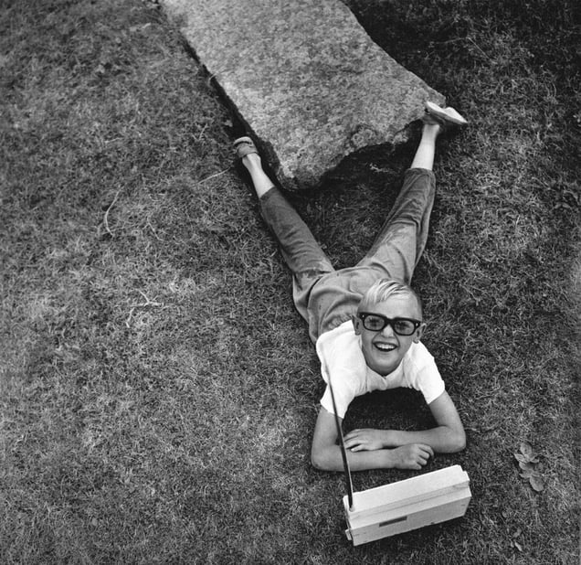 Music on the Grass, 1968 © Antanas Sutkus,  Russian Tea Room Gallery