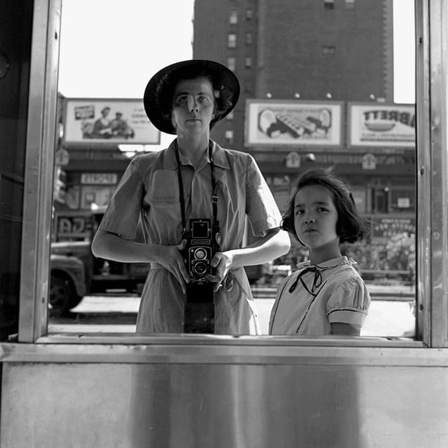 Self-portrait © Vivian Maier/John Maloof Collection. Courtesy Howard Greenberg Gallery, New York