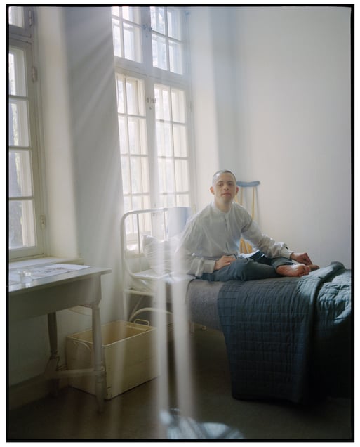 Erik. Between 1935 and 1982, Vipeholm in Sweden served as a final destination for people labeled as “difficult-to-manage, uneducable feebleminded.” © Magnus Laupa