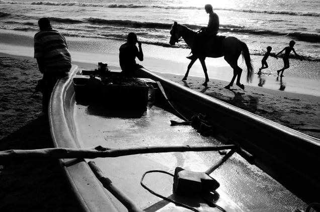 Marina Beach, Chennai, India, 2016