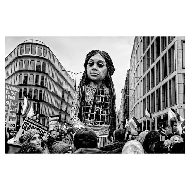 Free Palestine Demonstration - 2024