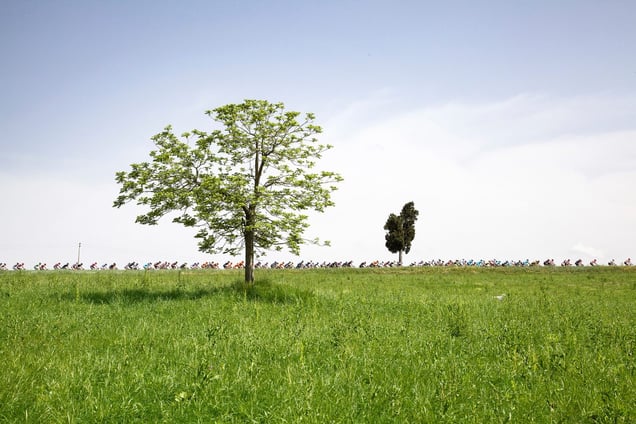 Stage: Tuscany. Volterra and its metal-bearing hills.