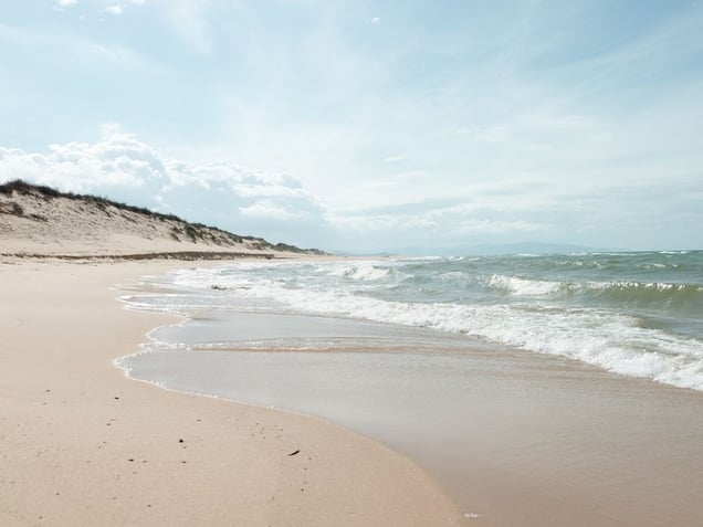 Plage Zouaraa, Tunisia | From the book "Topography is Fate: North African Battlefields of World War II" | © Matthew Arnold Photography