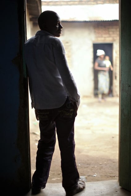AMZA MBUSA - from a series TEENS and the loneliness of AIDS