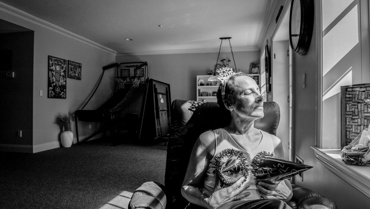 No matter how many times her cancer returned, Mom finds a way to live her life and not take it too seriously in spite of this reality.