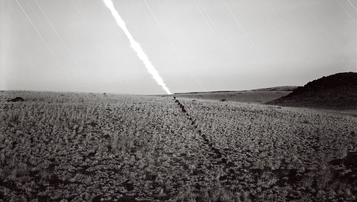 Grassland Moonset, Gila National Forest, New Mexico