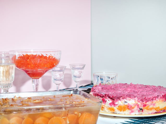 (Post)Soviet New Years Table