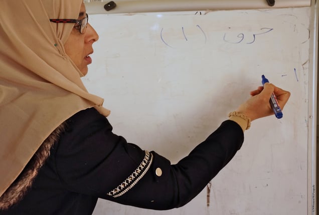 Documentation of a primary literacy class, 7