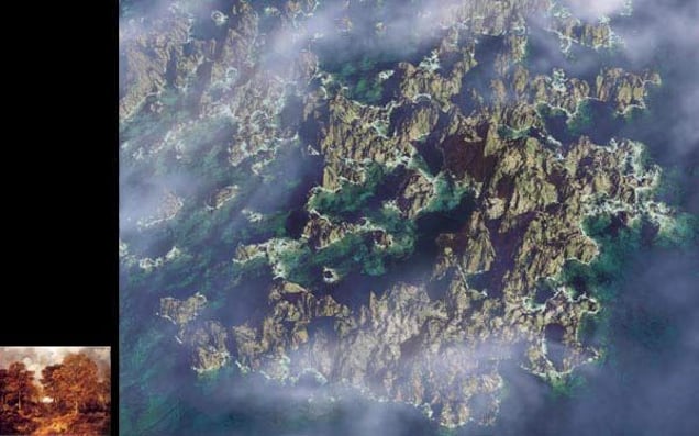 Orogenesis, Gainsborough, 2004, C-print, 75 x 100 cm © Joan Fontcuberta