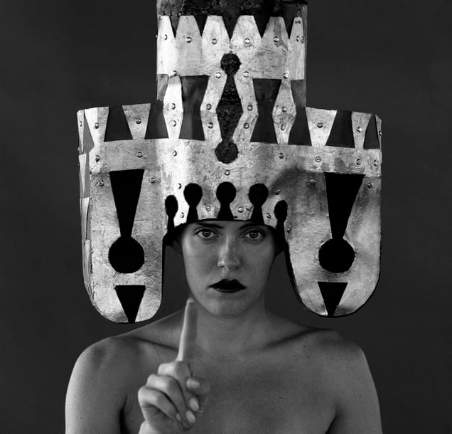 Nº 8,
¨TWELVE HATS¨project
All the hats designed and made by author.
