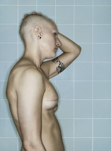 Self-Portrait, Chemo 8th Cycle I, 04.2006