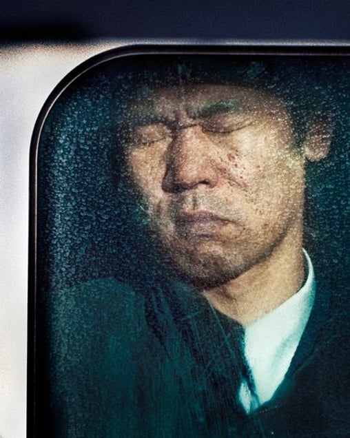 From the book and series, "Tokyo Compression" © Michael Wolf