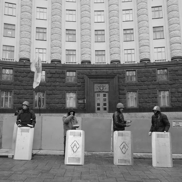 Ukraine Revolution, Kiev, February 2014 © Alfred Yaghobzadeh