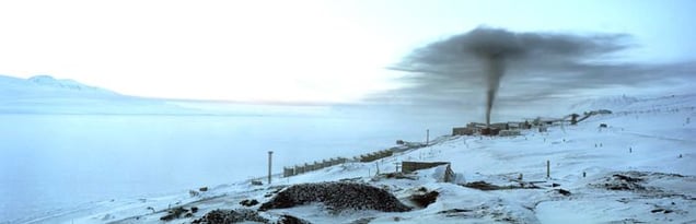 Barentsburg :  Smoke