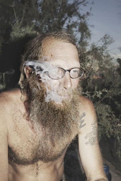 A man from Slab City.