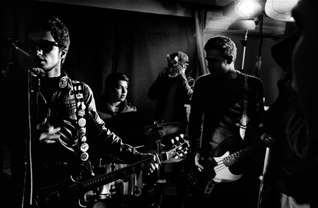 Kabul Dream recording a music video