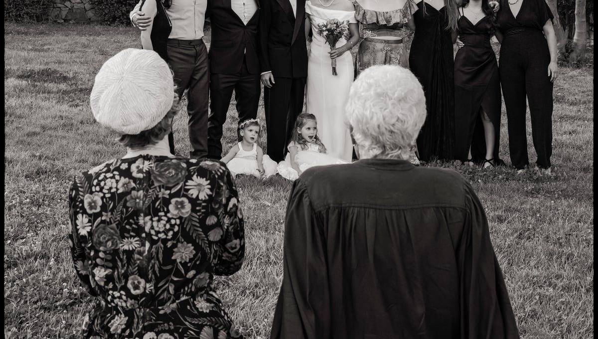 Israel, Jerusalem, black and white photo, street, wedding