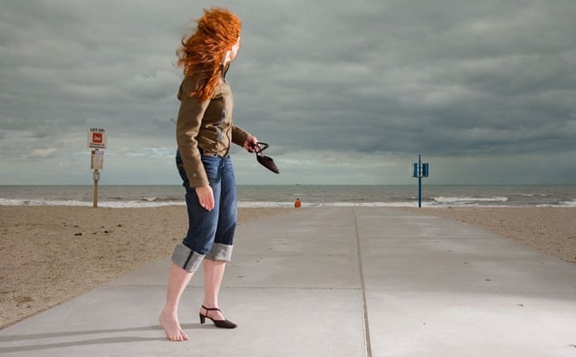 Jolanda, from the series Natural Red Hair © Hanne van der Woude