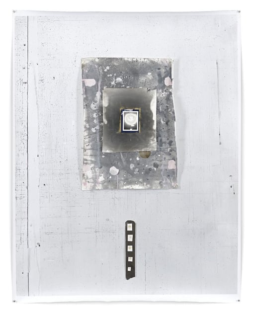 Z-10 ,127 x 161 cm, Silver Gelatin Print, Mixed Media © Jeff Cowen