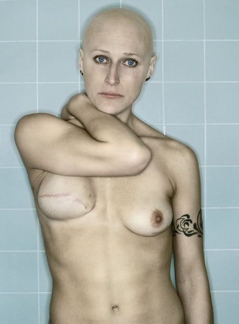 Self-Portrait, Chemo 5th Cycle IV, 03.2006