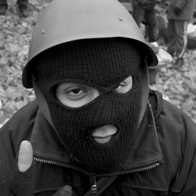 Ukraine Revolution, Kiev, February 2014 © Alfred Yaghobzadeh