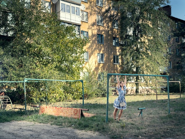 Anastasiya. Sloviansk. Donbas. Ukraine. August 2024
