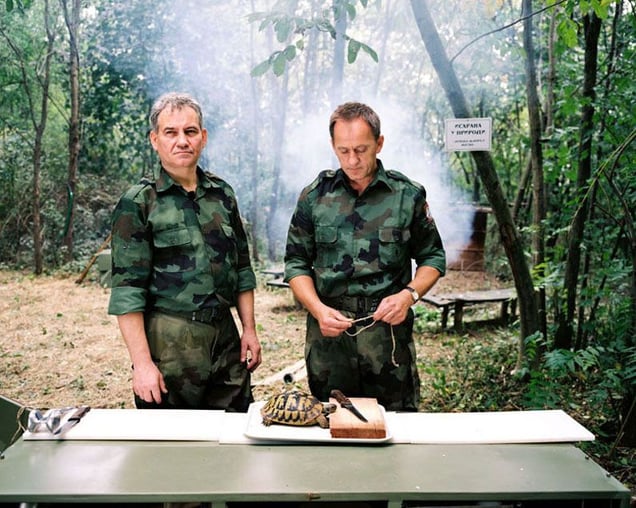 Army Cooks, Beograd, 2007 © Martin Kollar