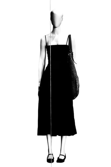 Display (black dress)