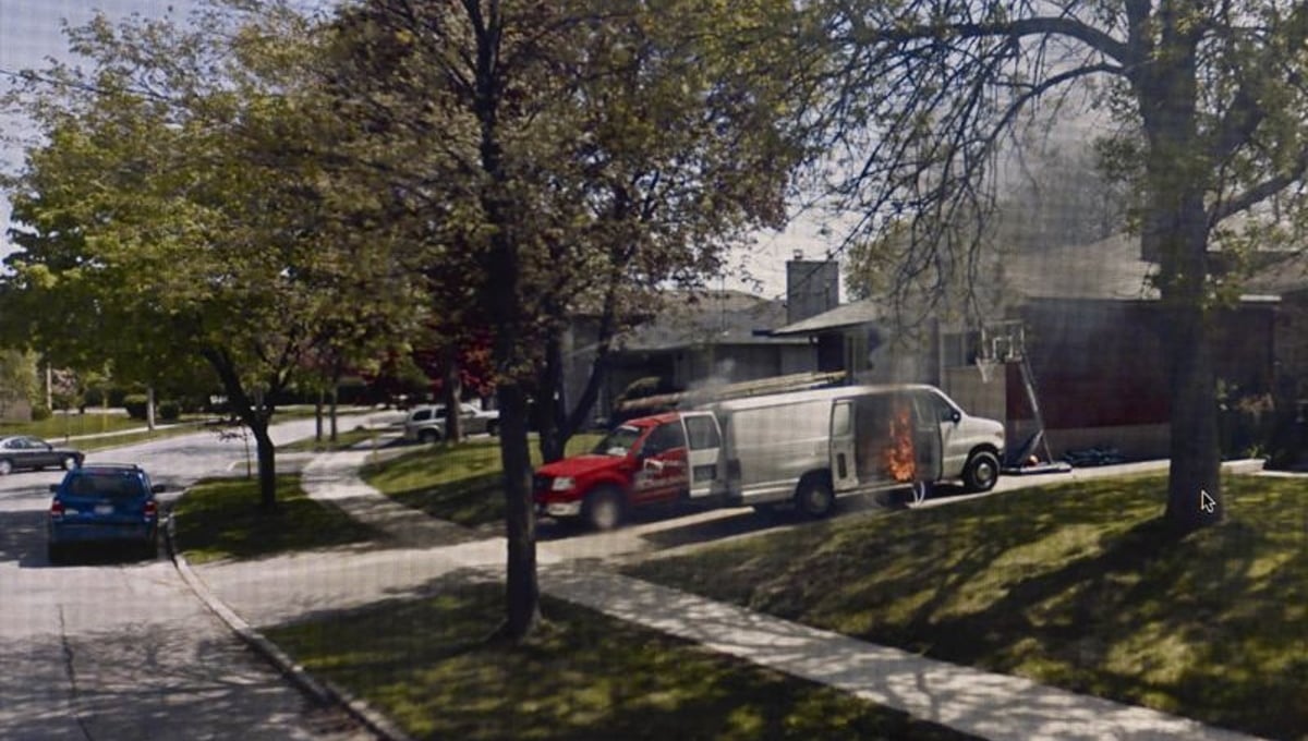 From "A Series of Unfortunate Events" discovered on Google Street View. Photographs © Michael Wolf