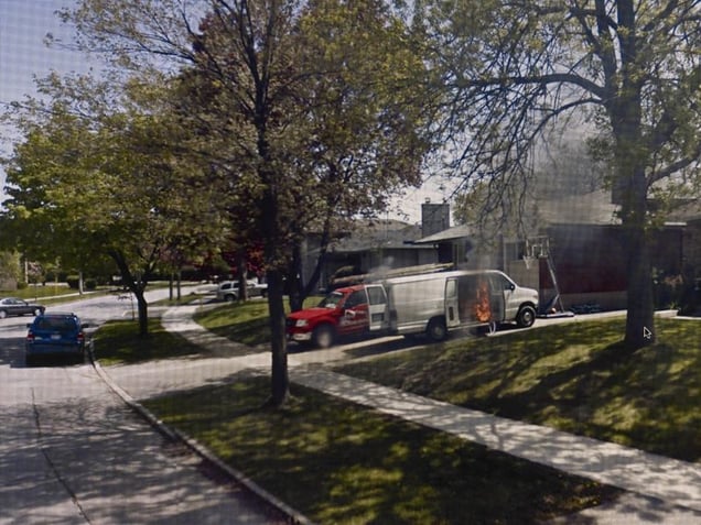 From "A Series of Unfortunate Events" discovered on Google Street View. Photographs © Michael Wolf