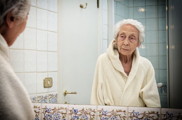 Margherita_in her bathroom