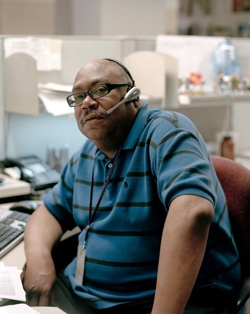 William Johnson, Advertising Sales, 3:26pm, 2011 © Will Steacy