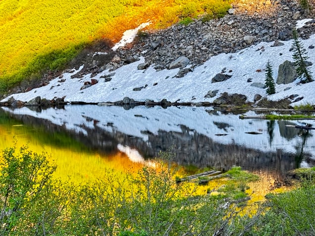 Upper Sky High Lake reflection #4 IMG_0781