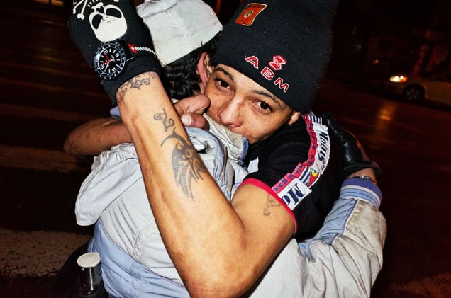 A hug.