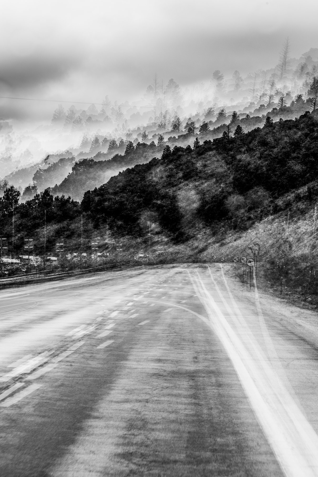 On the road
