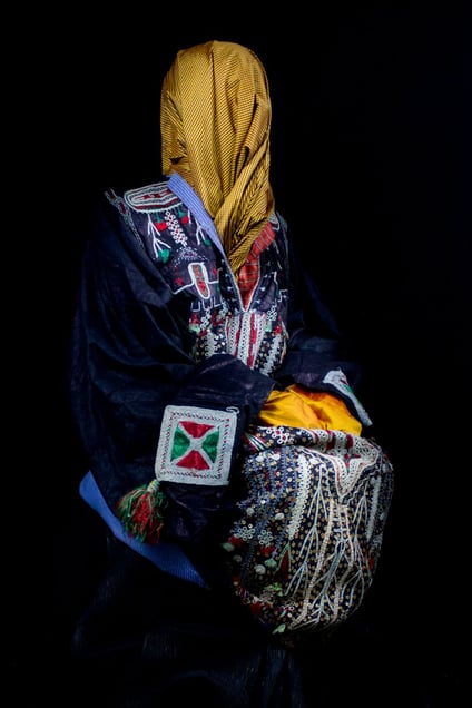 Sa'ada, from the series People of Pattern by Alia Ali