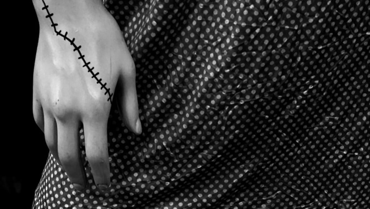 Mannequin with Stitches