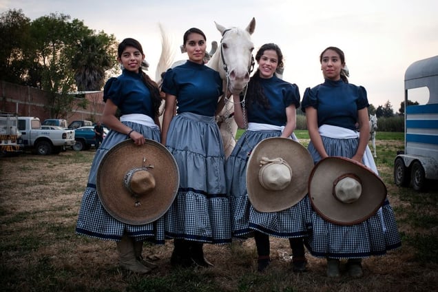 From the project "The big men from Chipilo" - Chipilo, Puebla, Mexico, November/December 2014