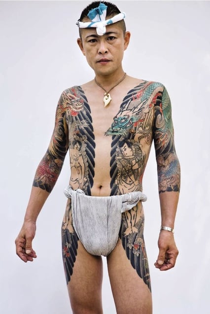Traditional Japanese tattoo © Martin Hladik