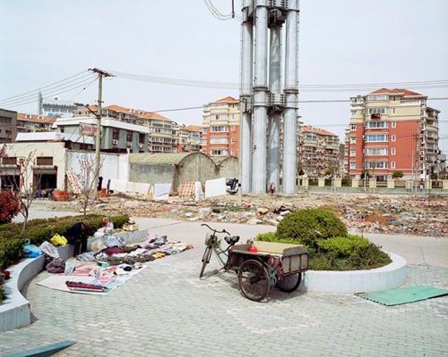 Urban Renewal #9, Medium Density Suburb, Shanghai, 2004 © Edward Burtynsky