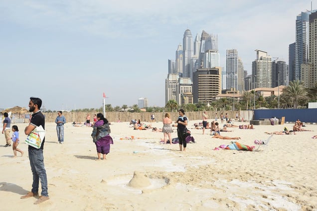Dubai 2017, Marina Beach