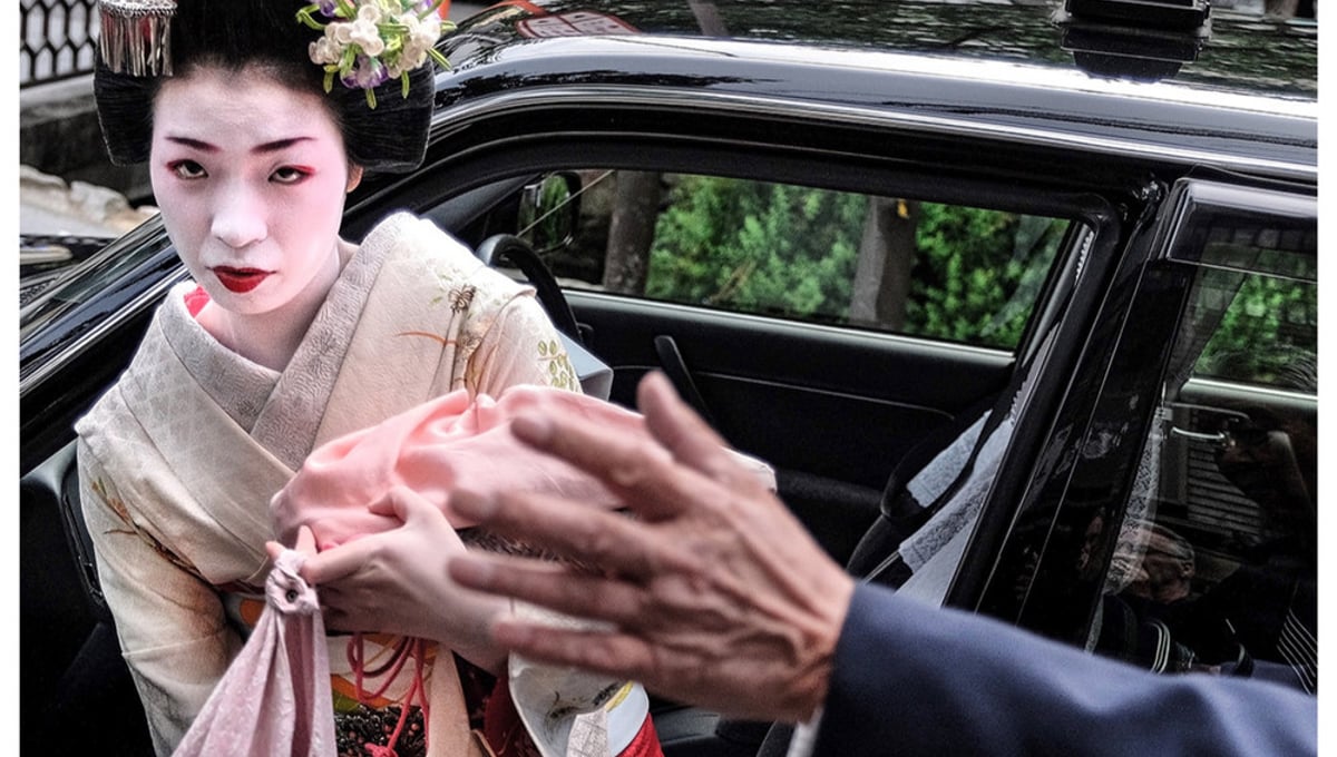 Geisha. Kyoto