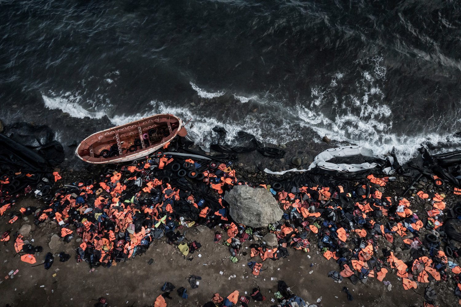 Europe's New Borders, From Above - Photographs and text by Rasmus