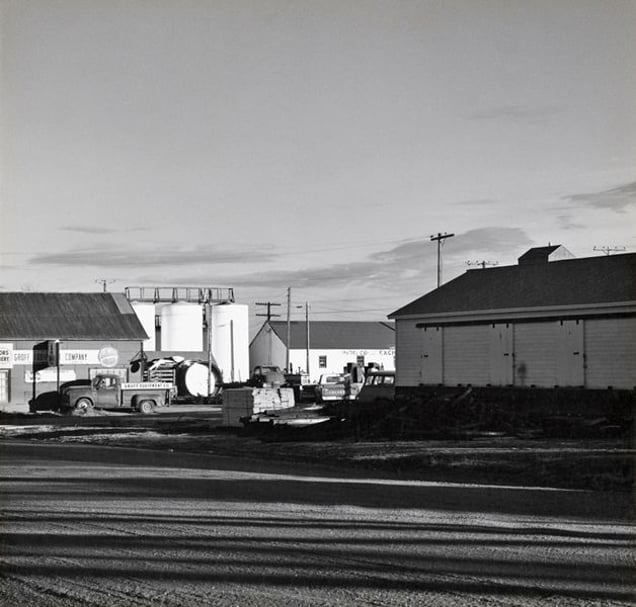 Late afternoon. Limon, Colorado. ca. 1970. © Robert Adams. Image courtesy of Fraenkel Gallery.