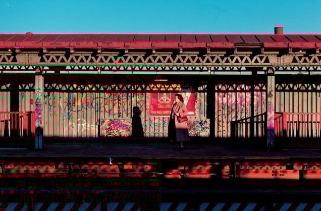The End of a Day in Long Island City, Queens, NY, 1980 © Robert Herman