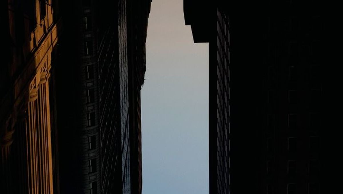 BUILDINGS MADE OF SKY II (detail), 2009 © Peter Wegner