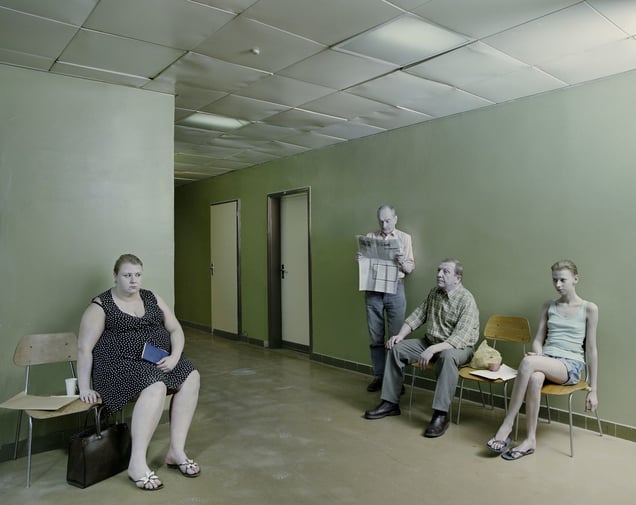 Waiting Room, from the Leakage series, 2011. Courtesy of the artist.