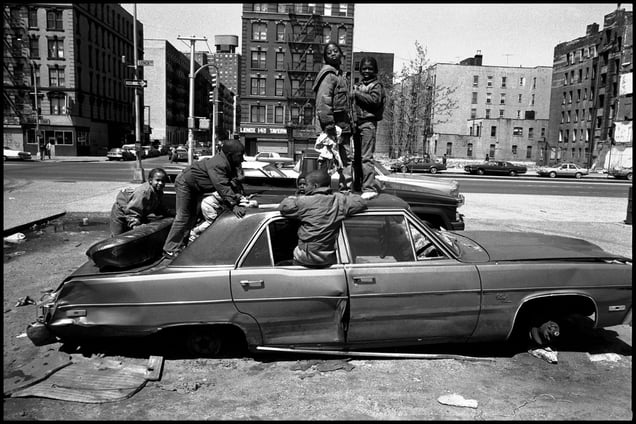 Harlem, New York, 1987. © Eli Reed / Magnum Photos