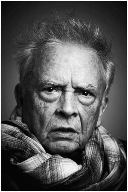 Portrait of David Bailey, 2012 © Jason Bell