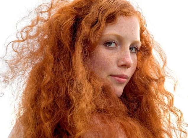 Hendrien, from the series Natural Red Hair © Hanne van der Woude